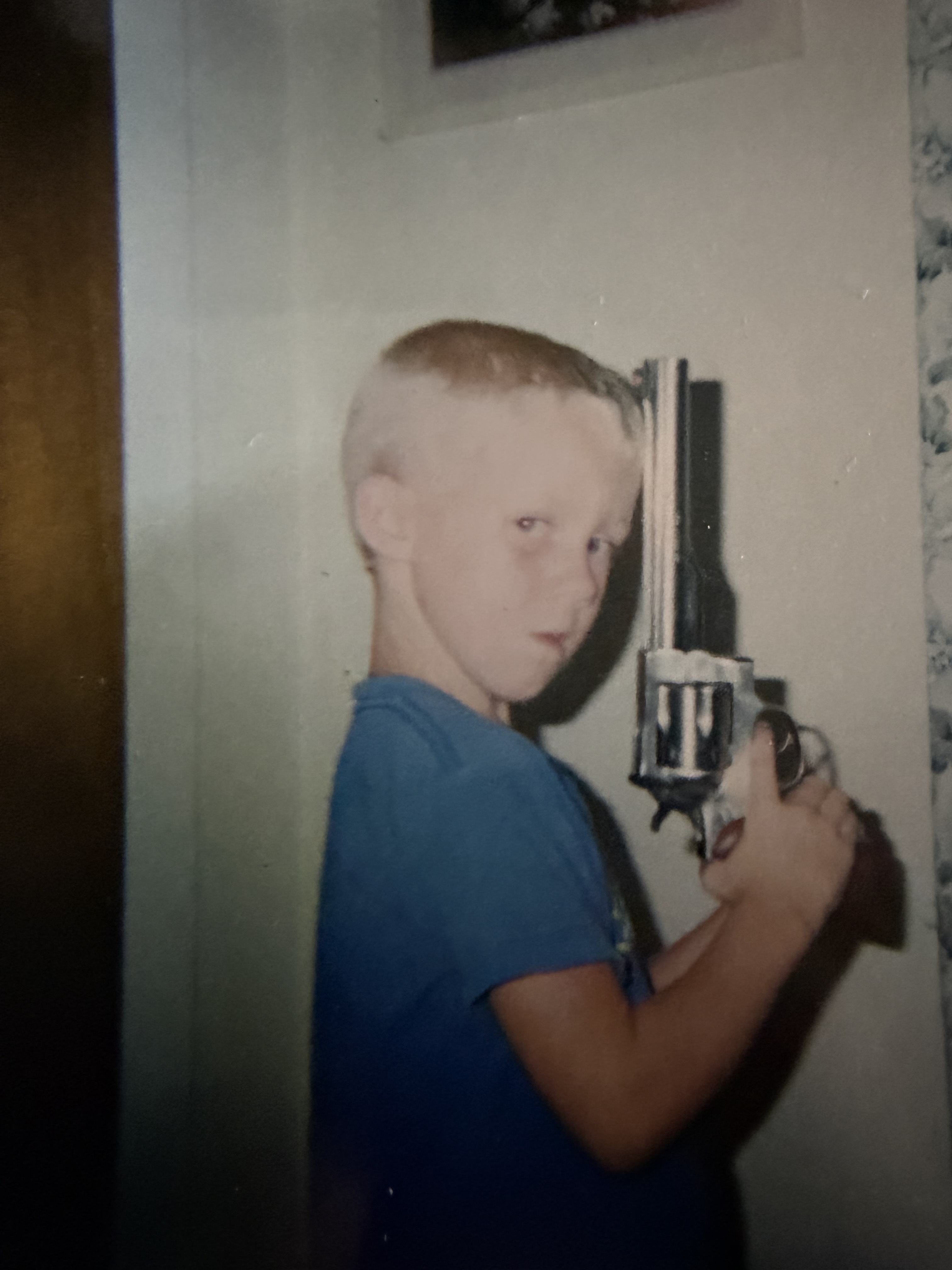 Childhood photo of Malachi Stone